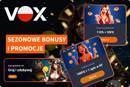 Vox Casino Sezonowe bonusy i promocje w naszym kasynie