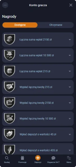 Vox Kasyno nagrody