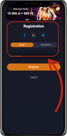 Register Vox Casino App